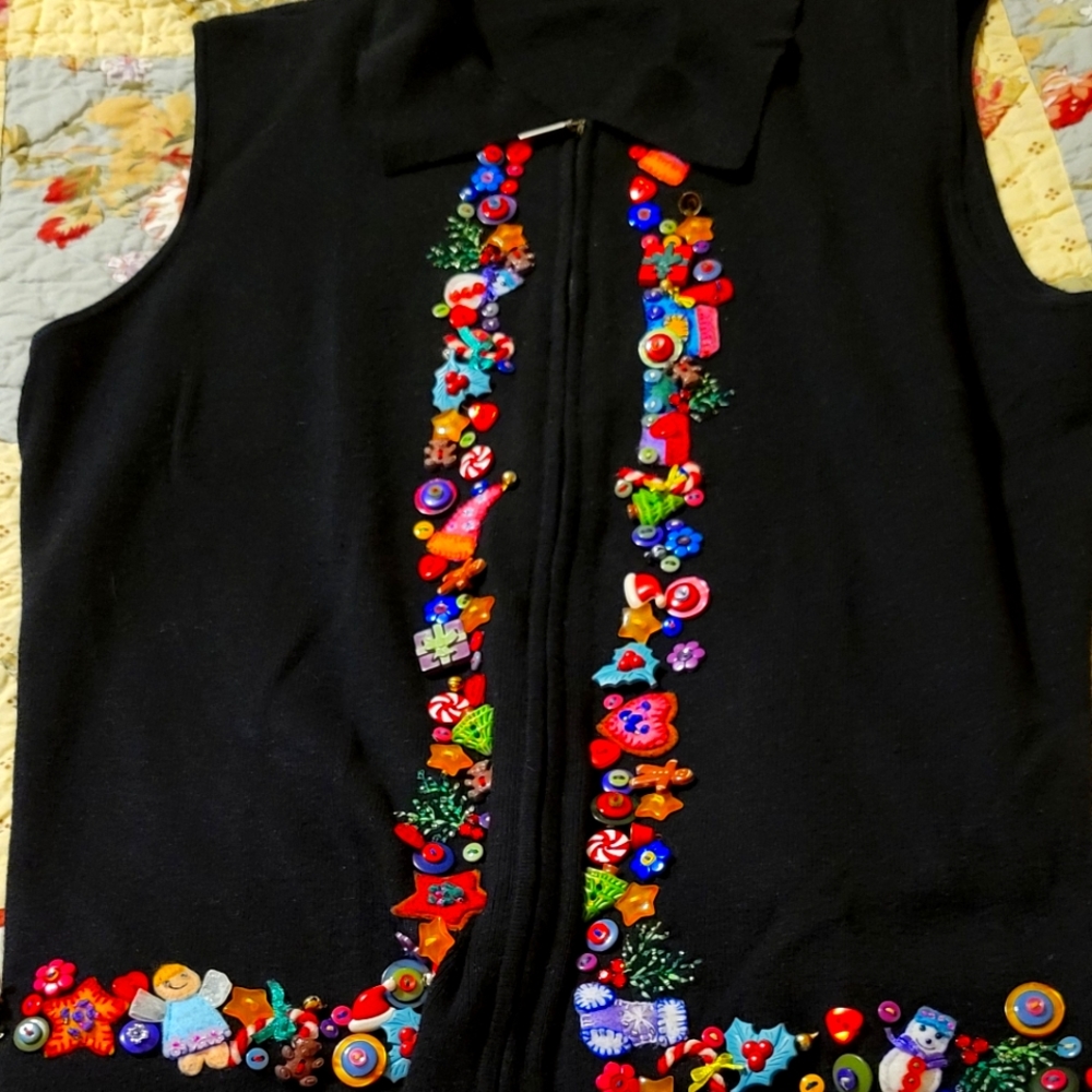 MARISA Christina Holiday vest